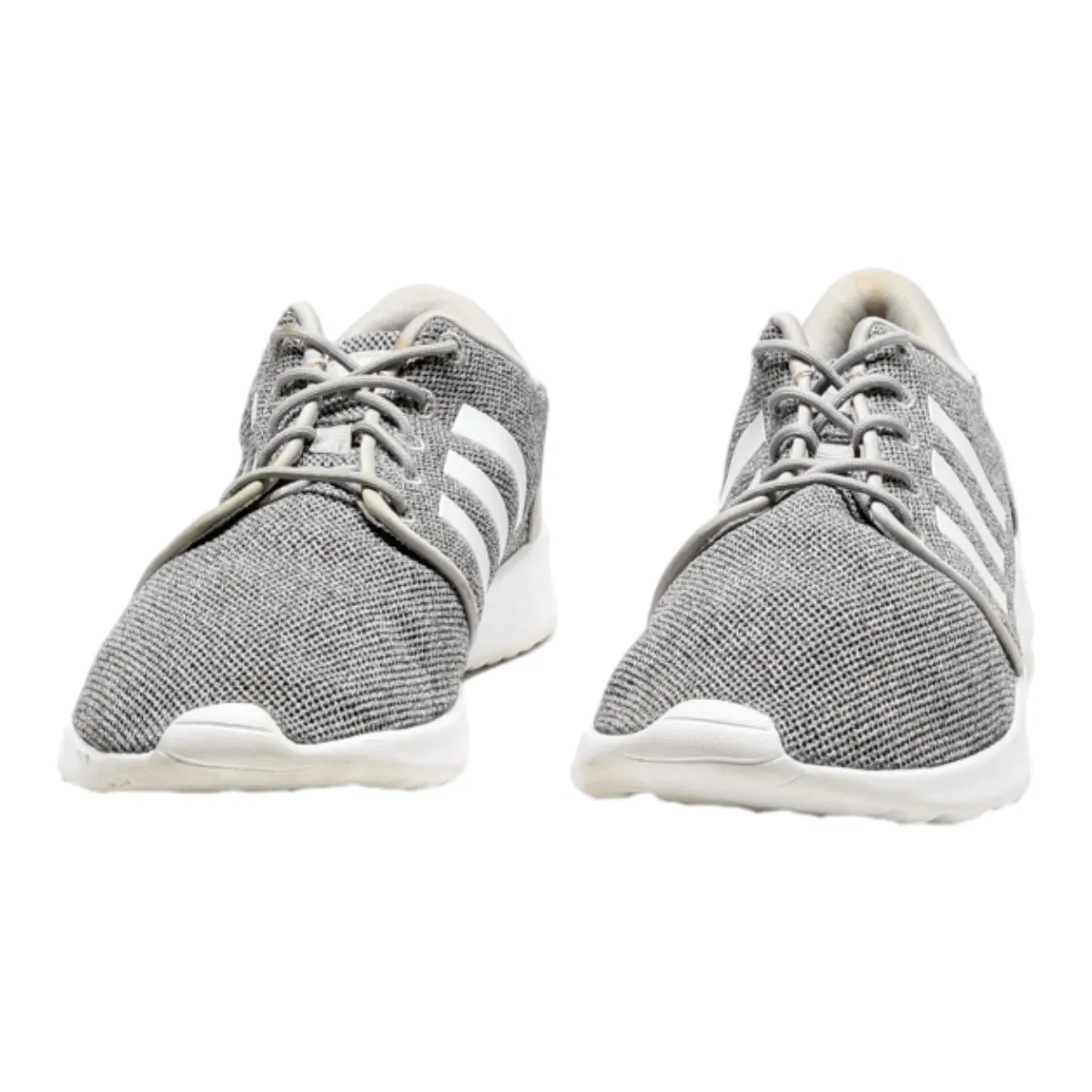 ADIDAS Sneaker Trainers Grey Canvas Mens UK 8.5