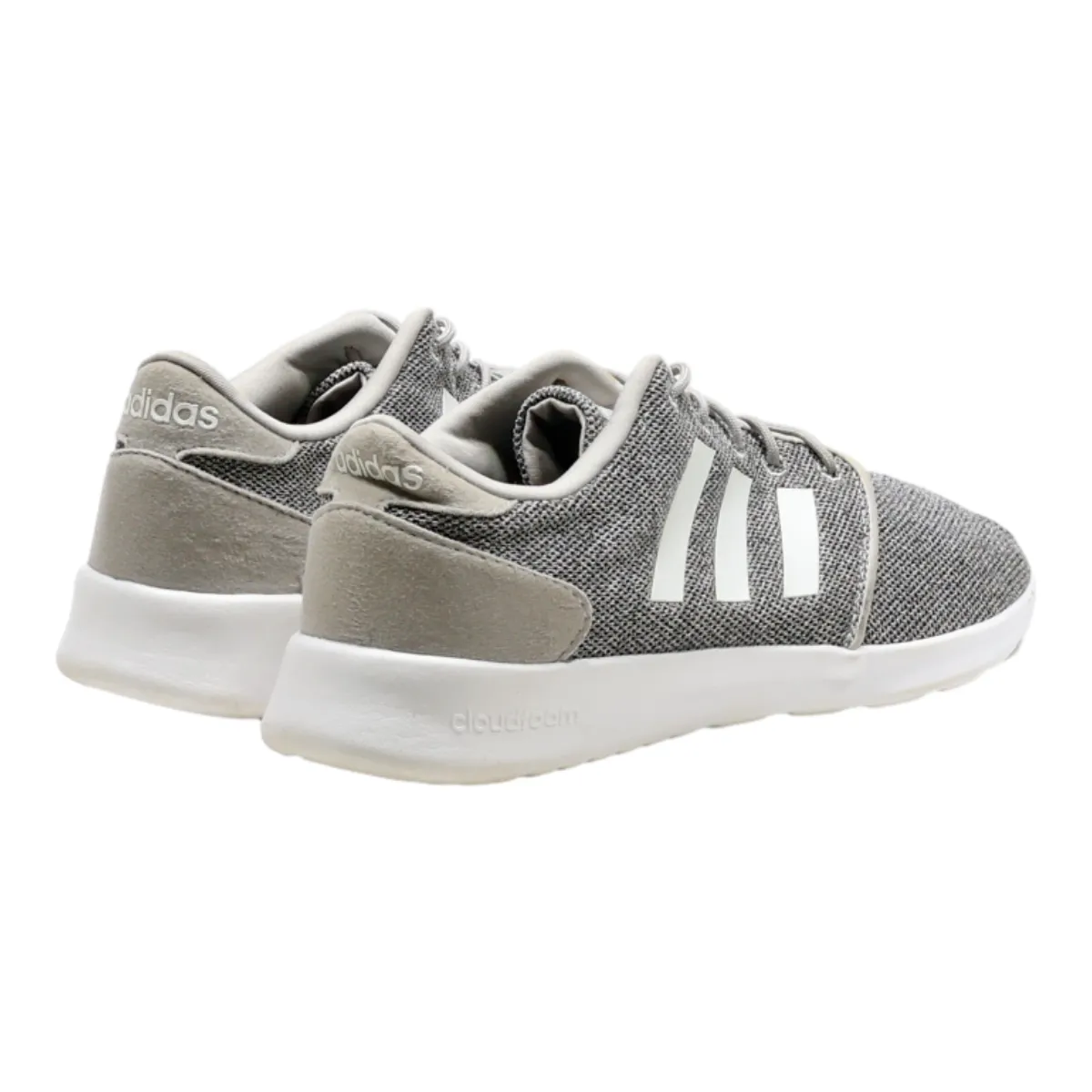 ADIDAS Sneaker Trainers Grey Canvas Mens UK 8.5