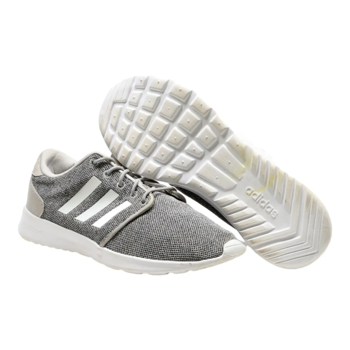 ADIDAS Sneaker Trainers Grey Canvas Mens UK 8.5