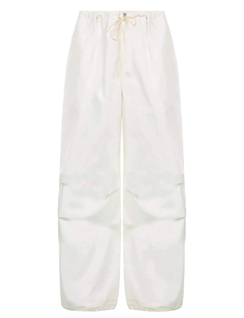 Baggy Pants for Women Drawstring Elastic Low Waist Cargo Pants Y2k Streetwear