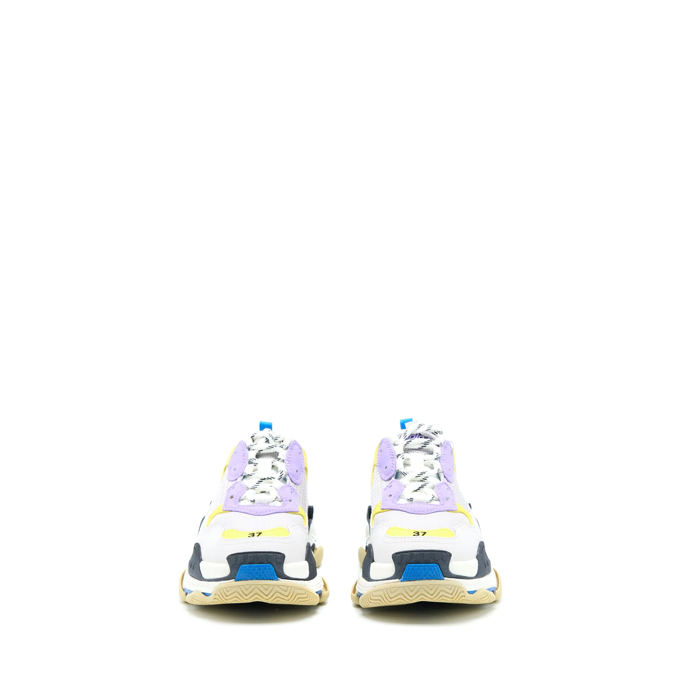 Balenciaga Size 37 Triple S Sneakers Polyester/Rubber Multicolour