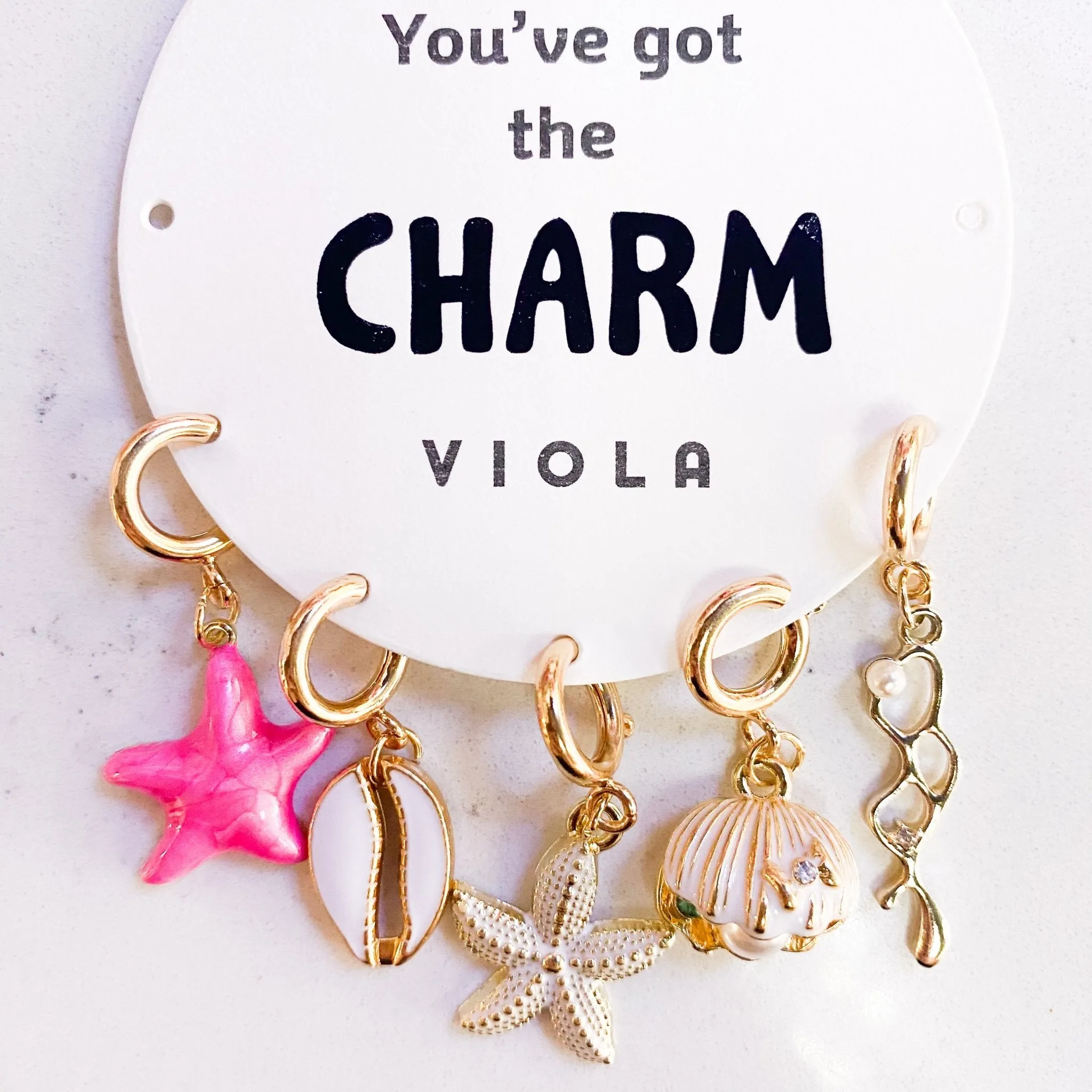 Beachy Babe Charms