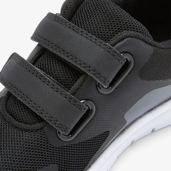 Black Double Strap Trainers (Younger Boys)