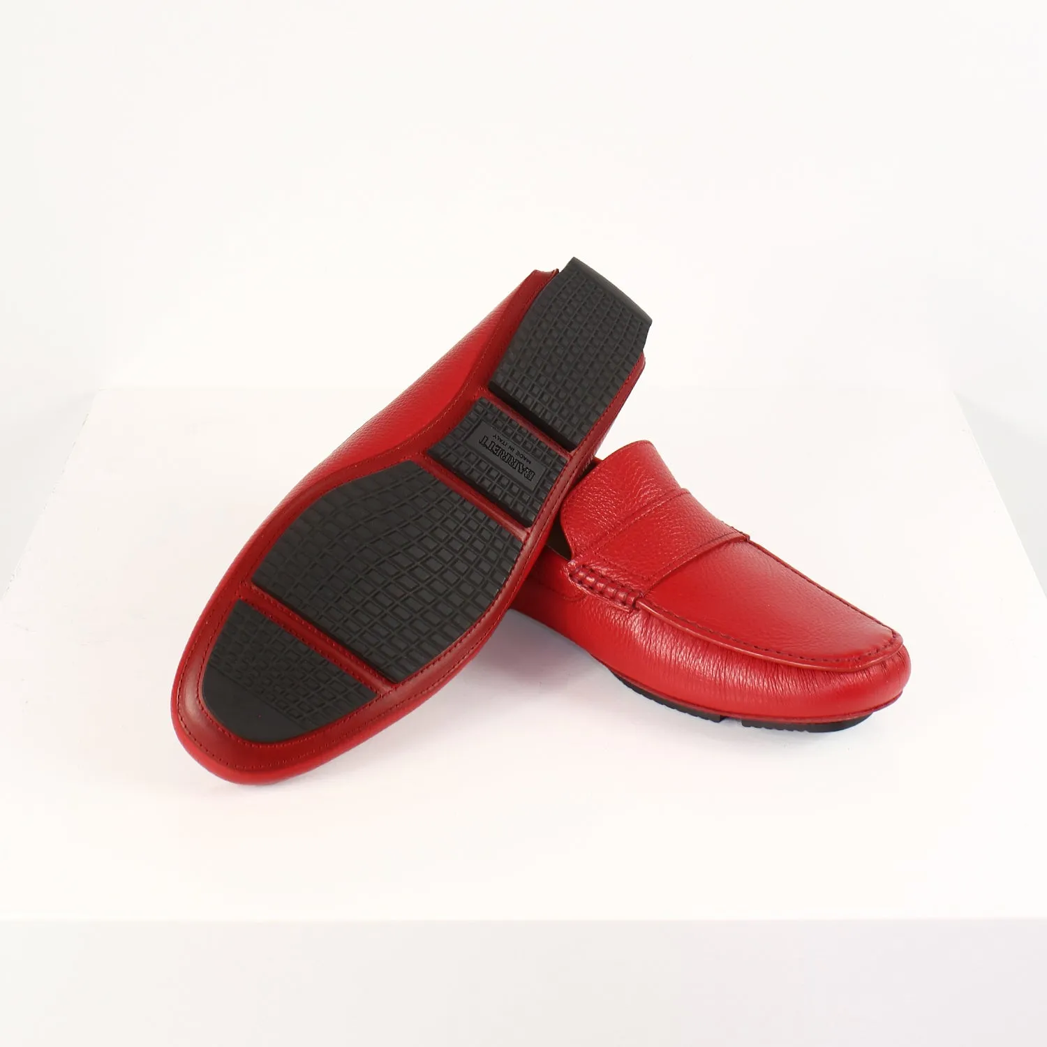 Blu Barrett Leather Driver Shoe