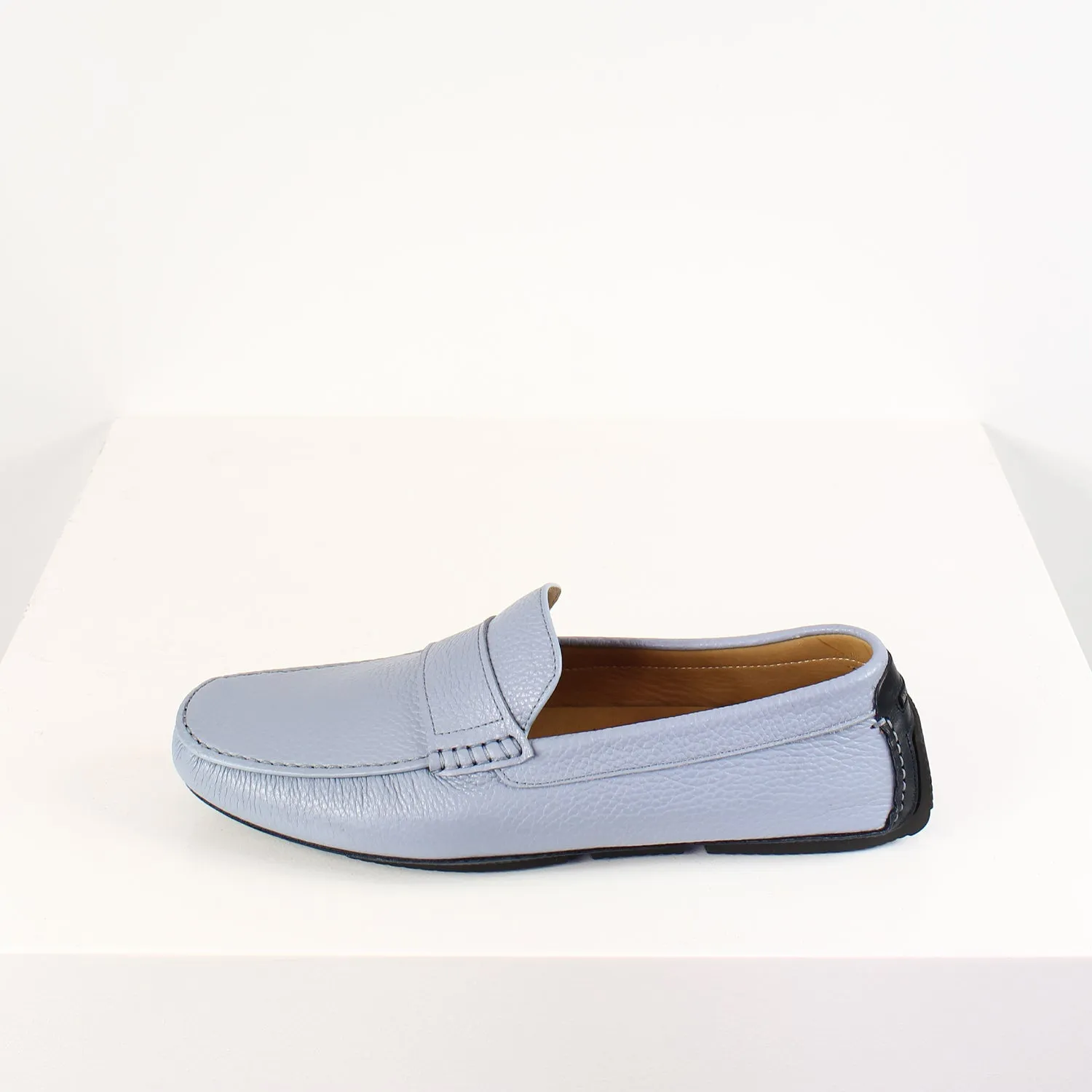 Blu Barrett Leather Driver Shoe