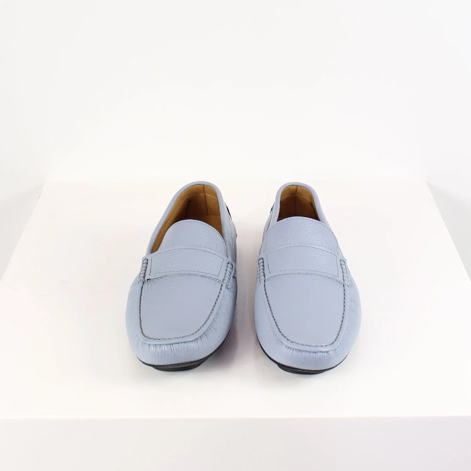 Blu Barrett Leather Driver Shoe