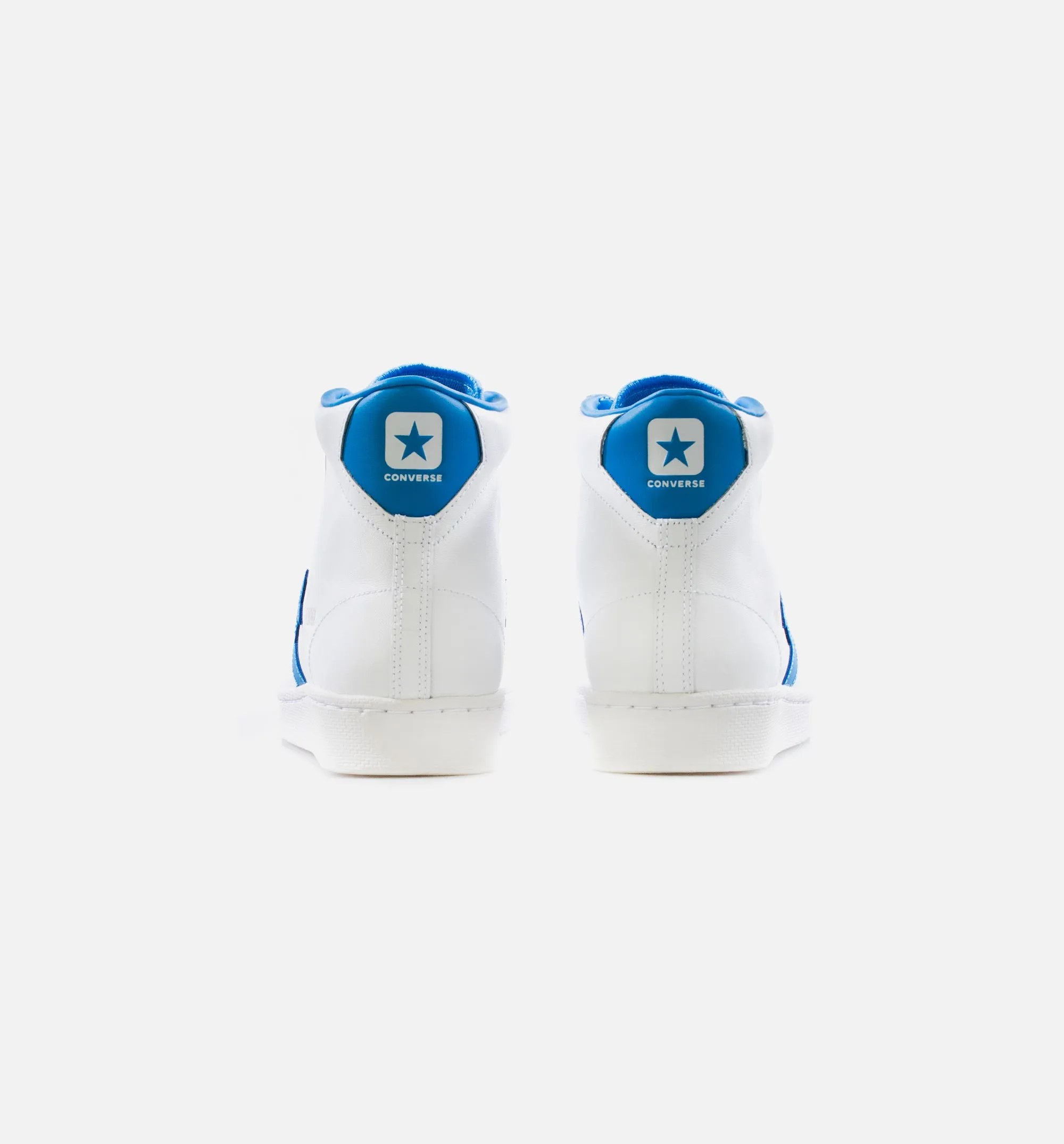 Chuck Taylor All Star High Top Pro Leather Mens Lifestyle Shoe - White/Blue