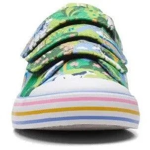 Clarks Girls Shoe Foxing Lo Beau K. Light Blue Combi