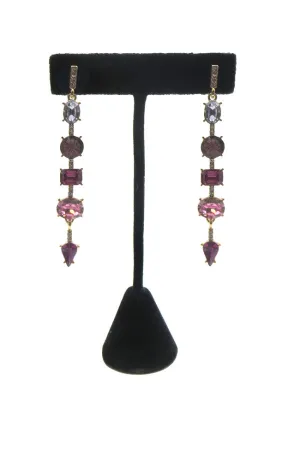 Cool Multi Shape Drop Earrings