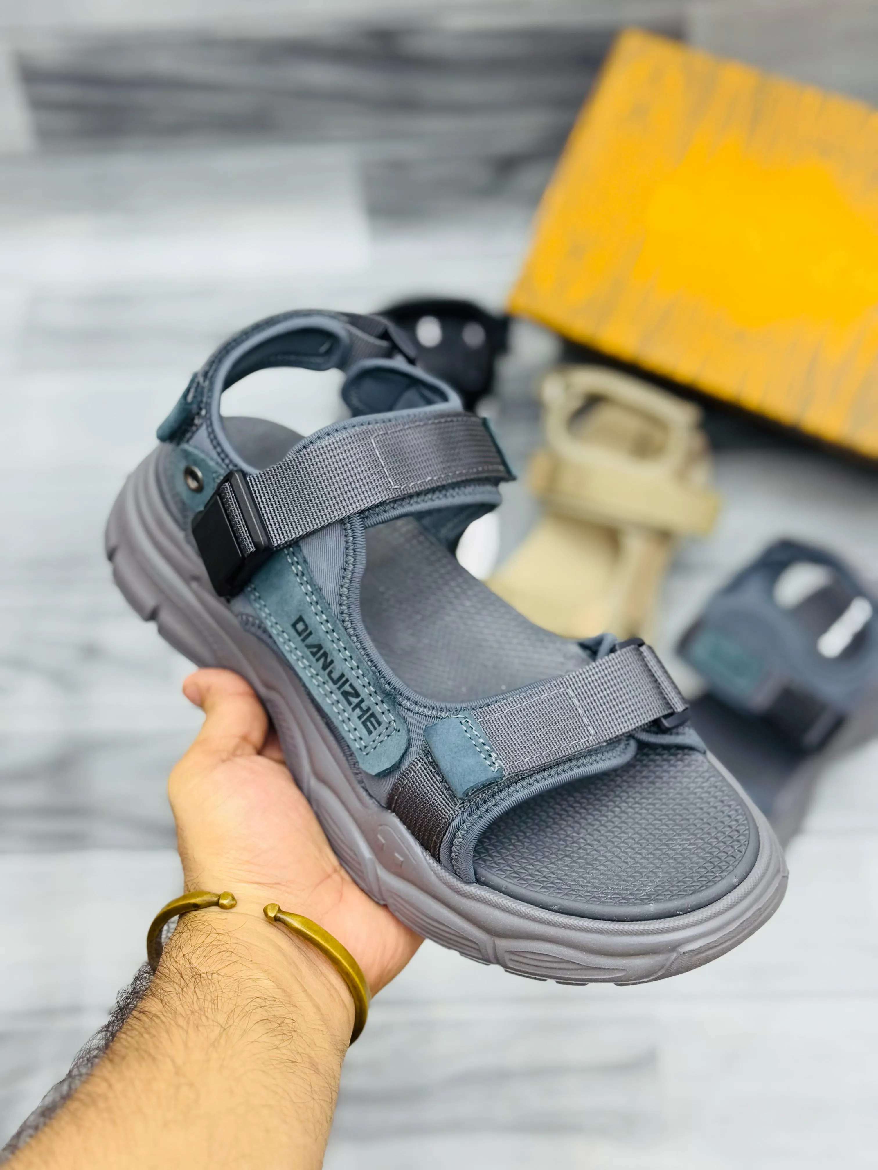 Dianzhe Chunky Sole Sandals – Ultimate Comfort & Street Style