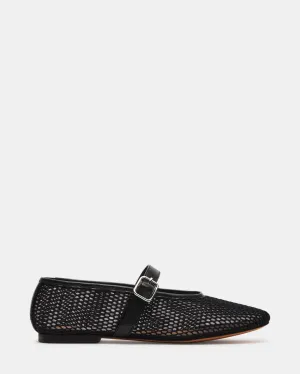 Dreaming Black Multi Mesh Ballet Flat
