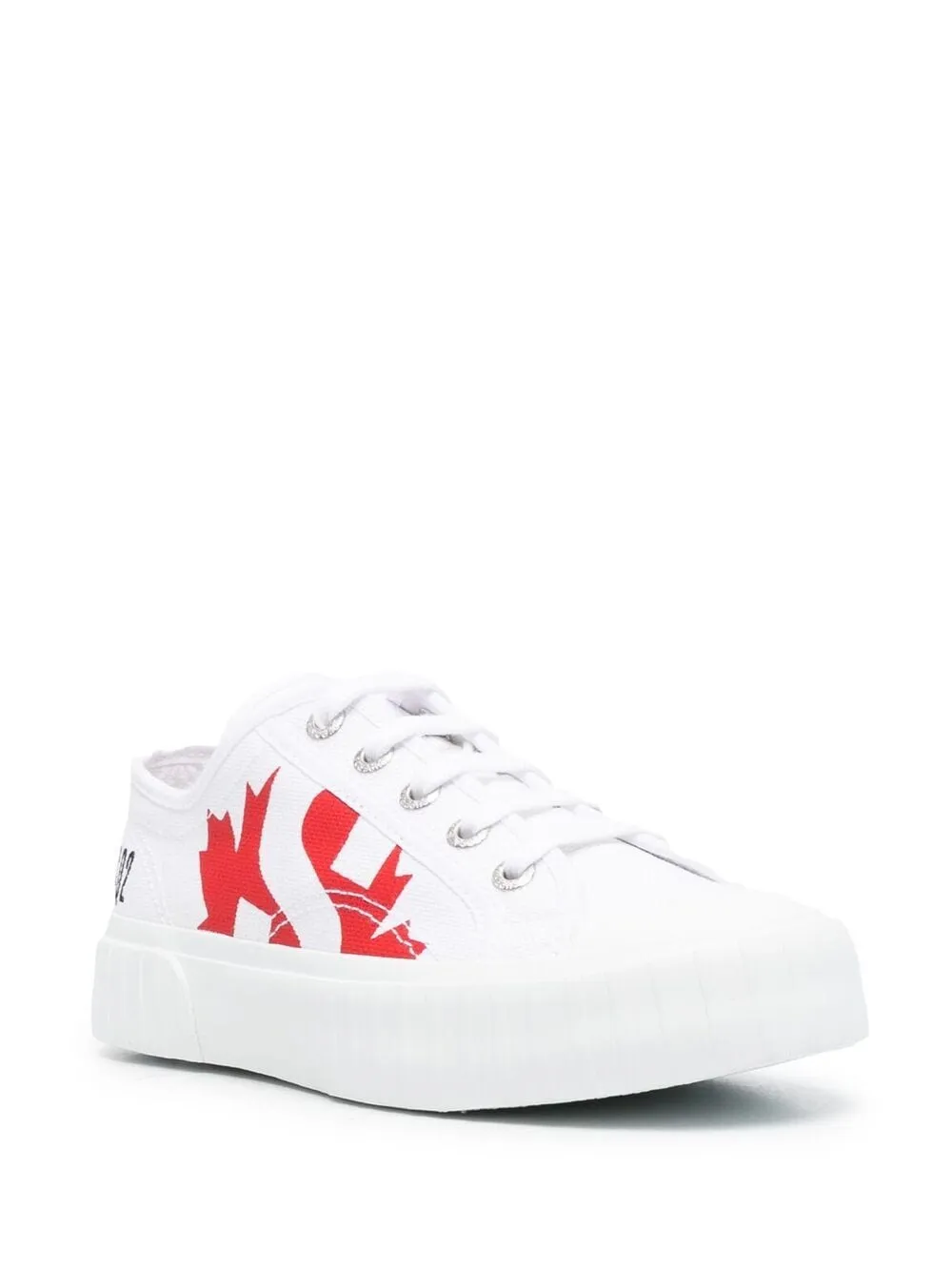 DSQUARED2 x SUPERGA Women Logo Sneakers White
