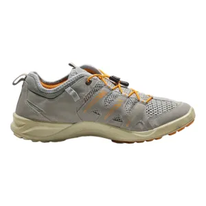 ECCO Sneaker Trainers Grey Canvas Mens UK 7.5