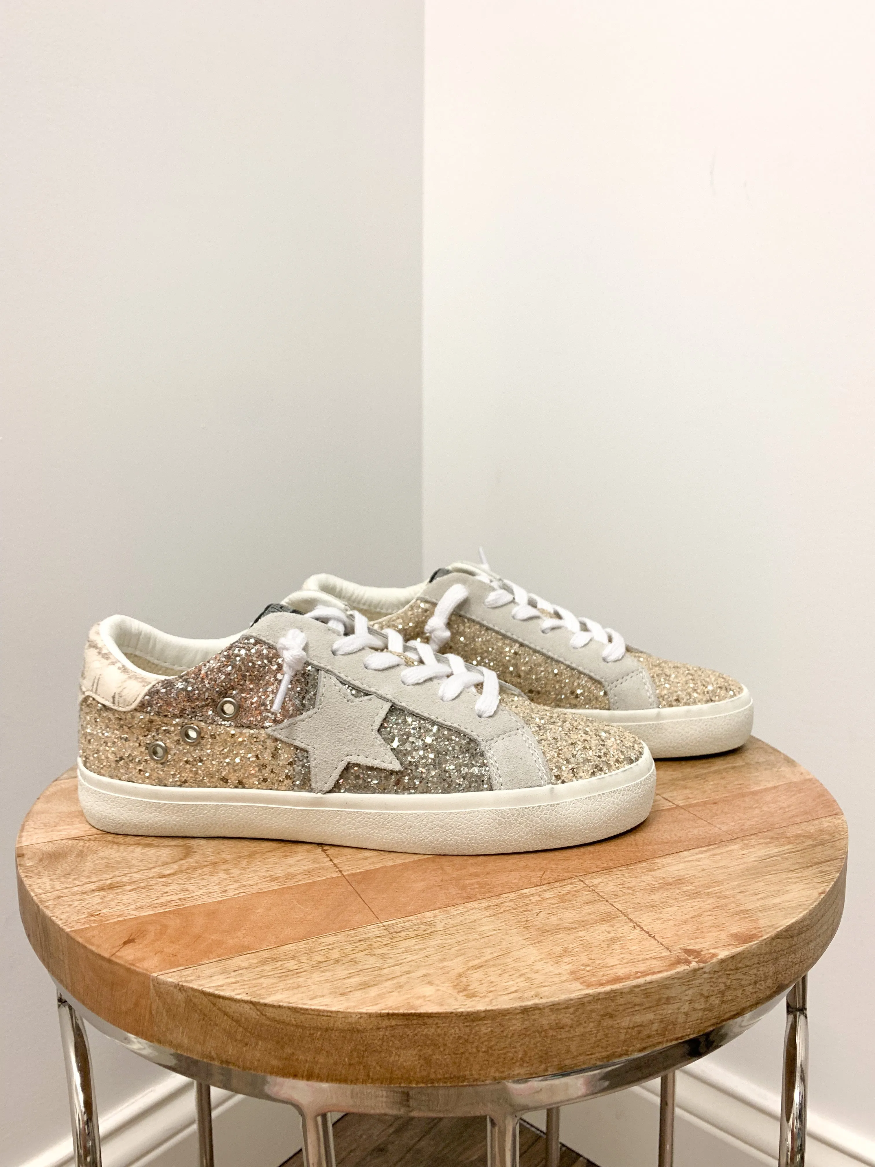 Evie Glitter Multi Sneaker