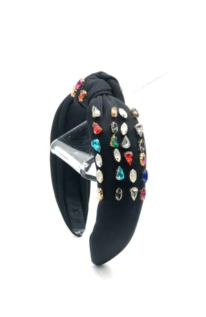 Headband Multi Color Stones
