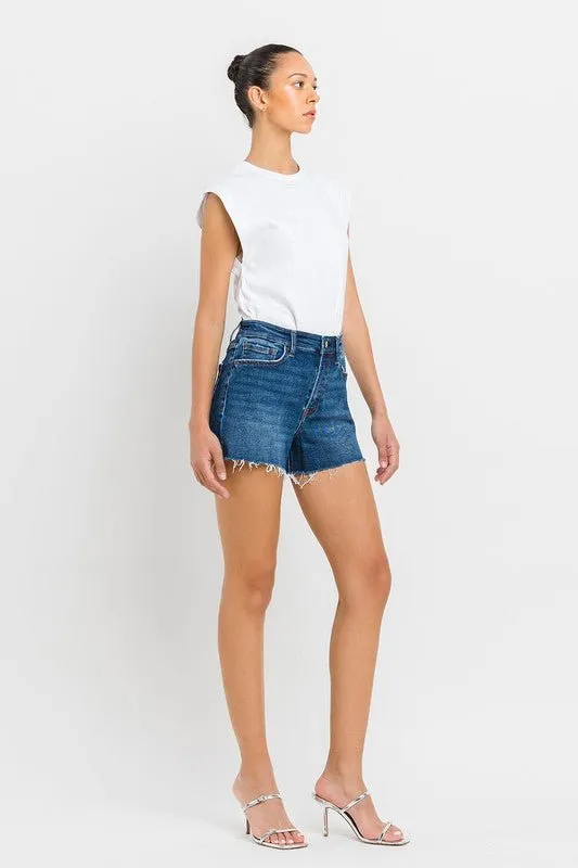 High Waisted Denim Shorts