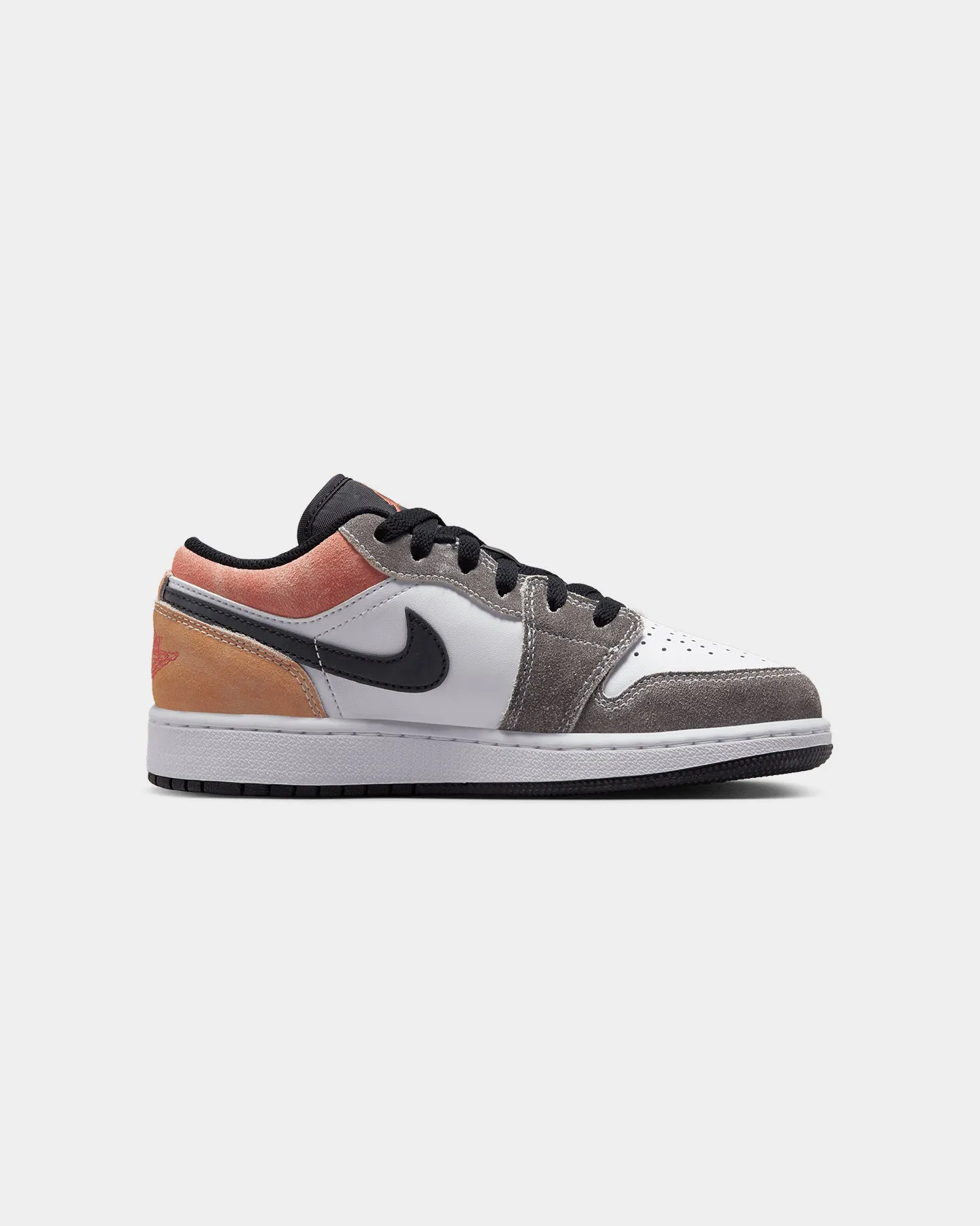 Jordan Kids' Air Jordan 1 Low SE (GS) Black/Sundial-Magic Ember