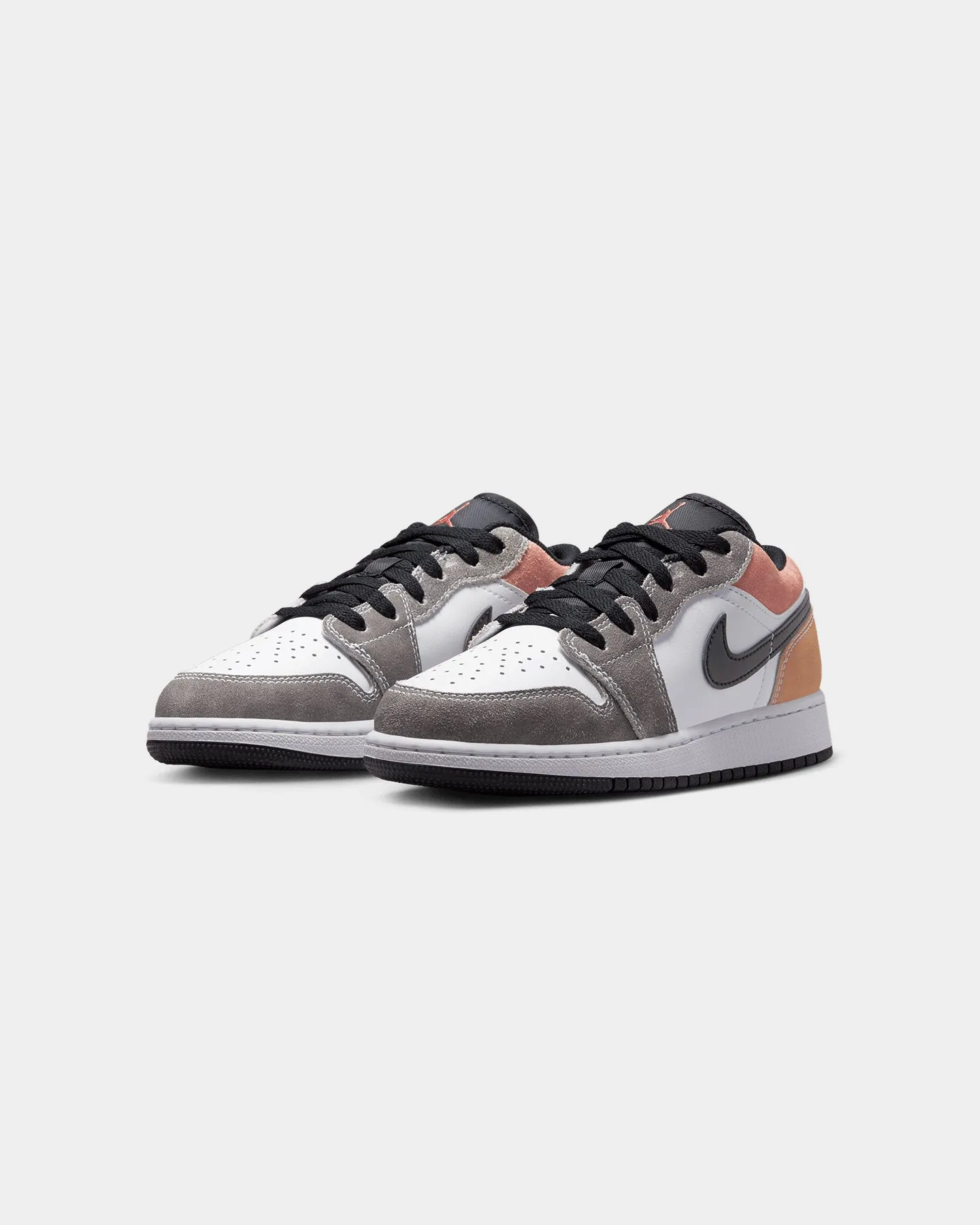 Jordan Kids' Air Jordan 1 Low SE (GS) Black/Sundial-Magic Ember