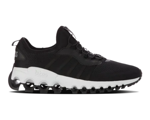 K-Swiss Men's Tubes Slip-On Black White Smoked Pearl Shoes
