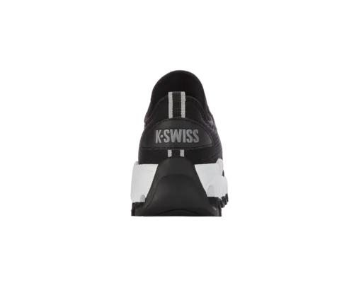 K-Swiss Men's Tubes Slip-On Black White Smoked Pearl Shoes
