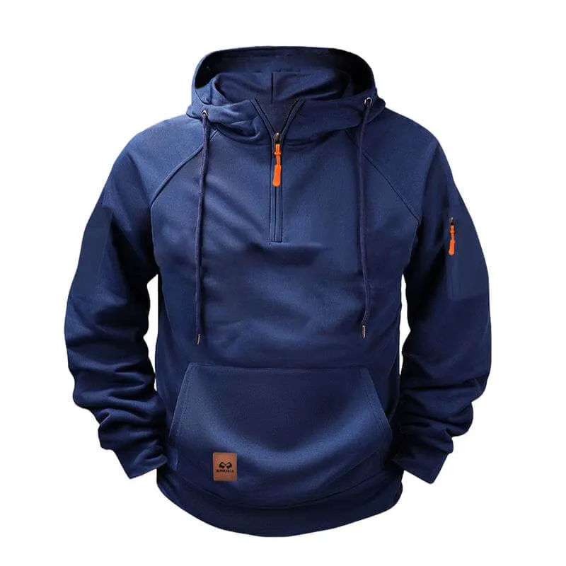 Men's Fleece-Lined Relaxed Fit Hoodie