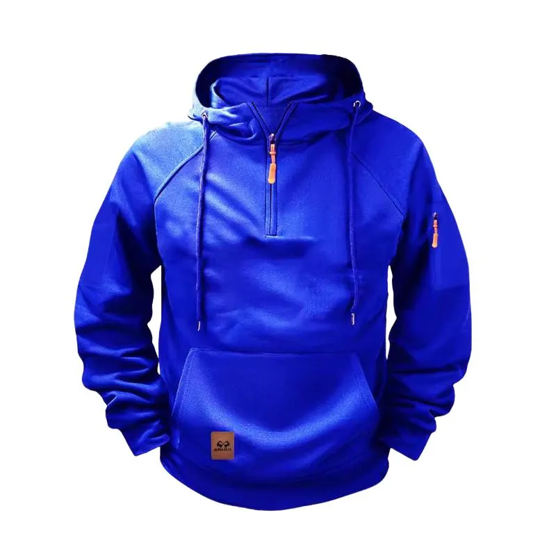 Men's Fleece-Lined Relaxed Fit Hoodie