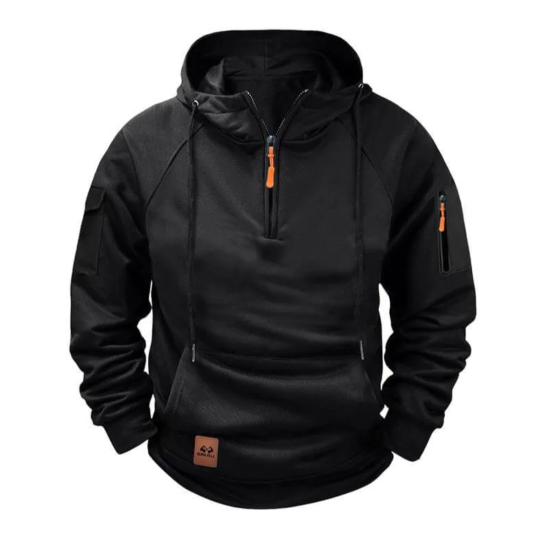 Men's Fleece-Lined Relaxed Fit Hoodie