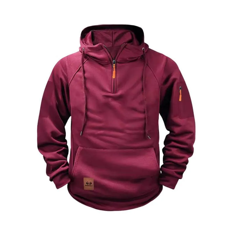 Men's Fleece-Lined Relaxed Fit Hoodie