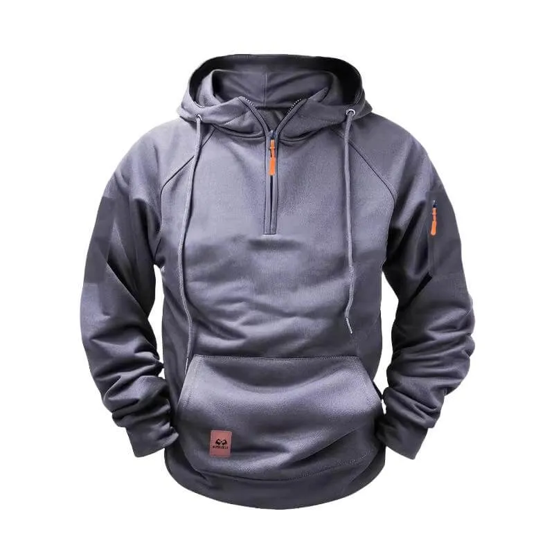Men's Fleece-Lined Relaxed Fit Hoodie