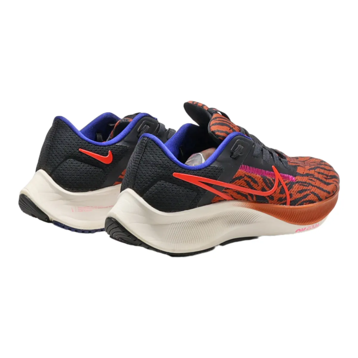 NIKE Air Zoom Pegasus 38 2022 Sneaker Trainers Orange Canvas Womens UK 4