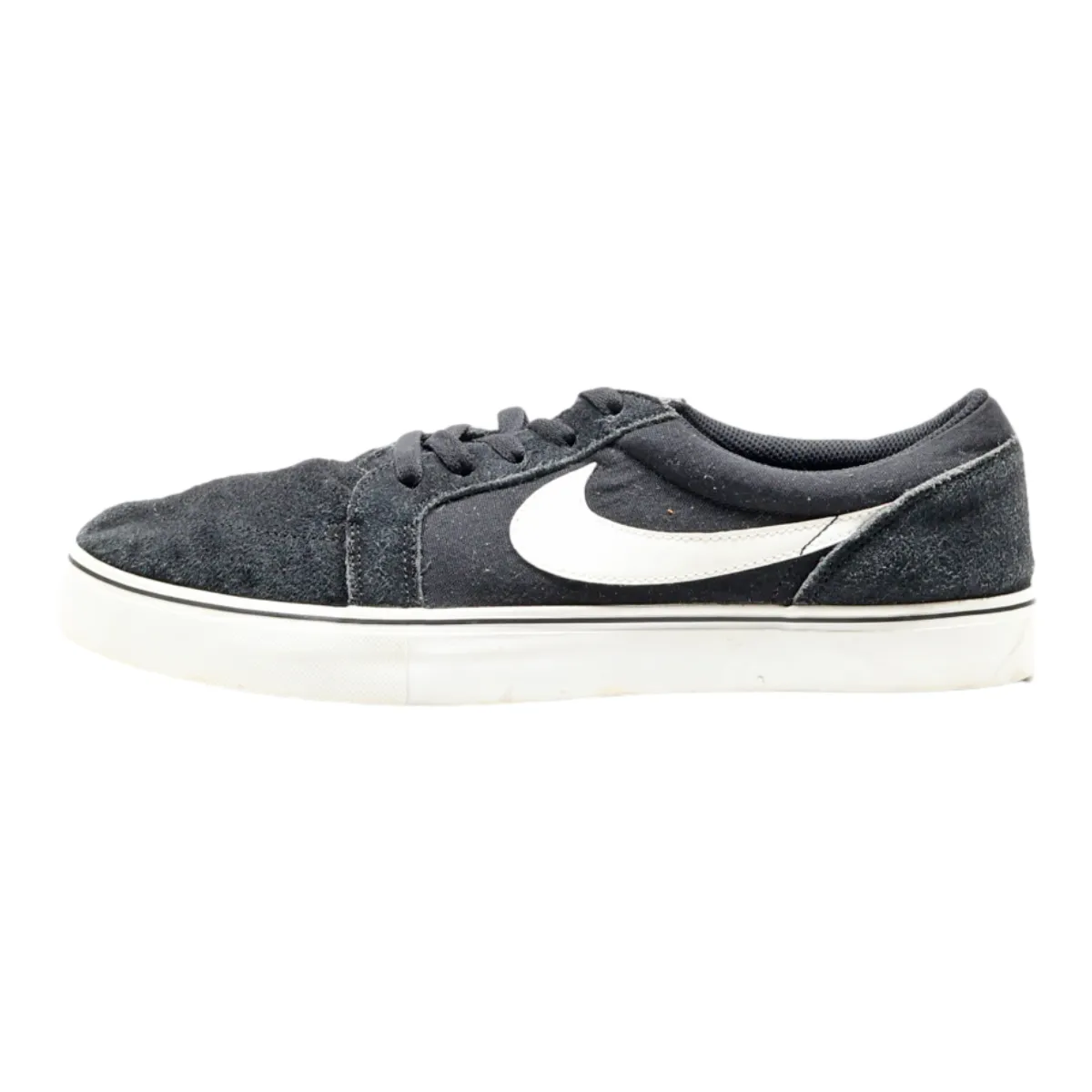 NIKE Satire 2 Low Top Trainers Black Canvas Mens UK 11