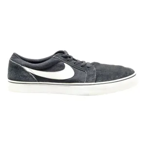 NIKE Satire 2 Low Top Trainers Black Canvas Mens UK 11