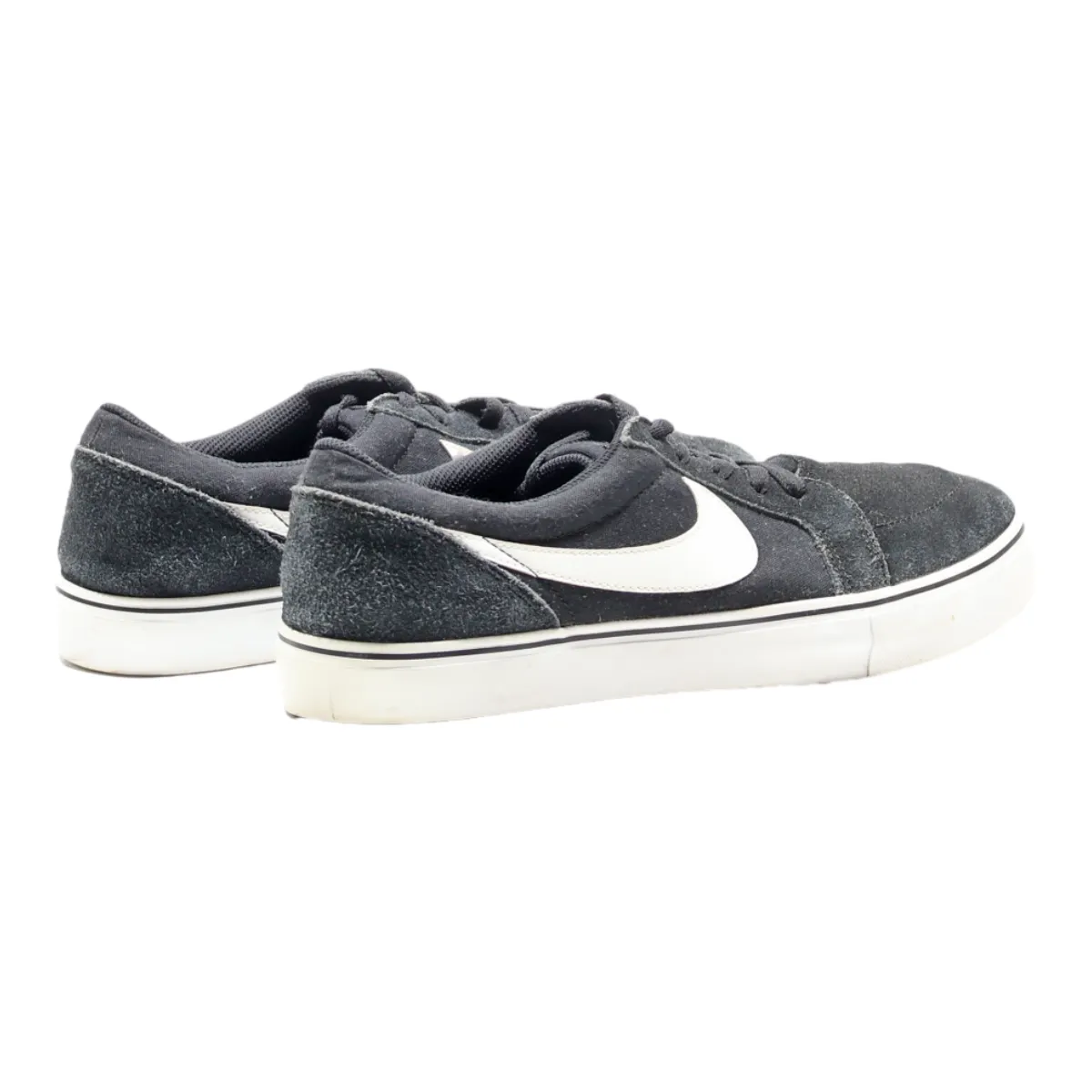 NIKE Satire 2 Low Top Trainers Black Canvas Mens UK 11