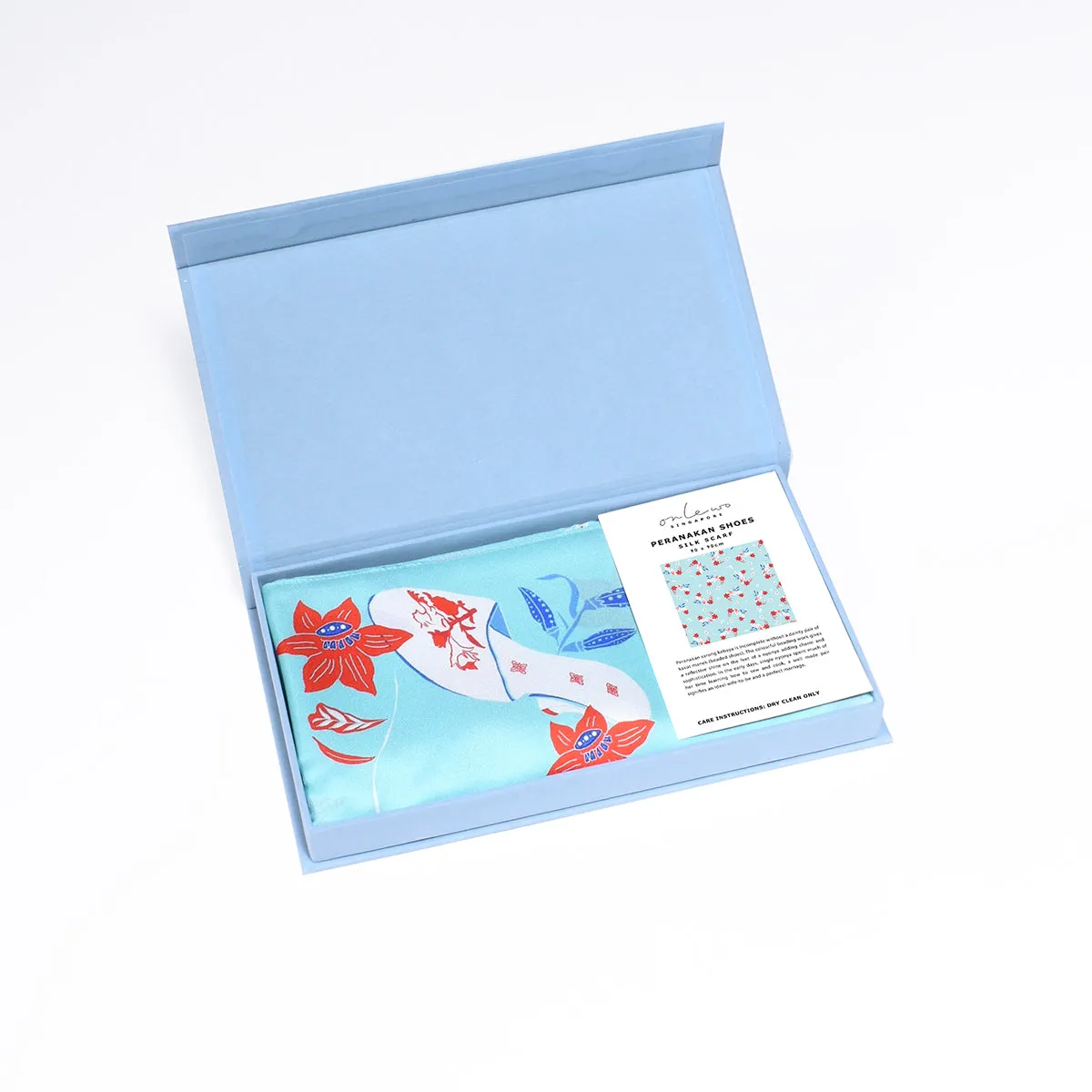 ‘PERANAKAN SHOES’ Silk Scarf