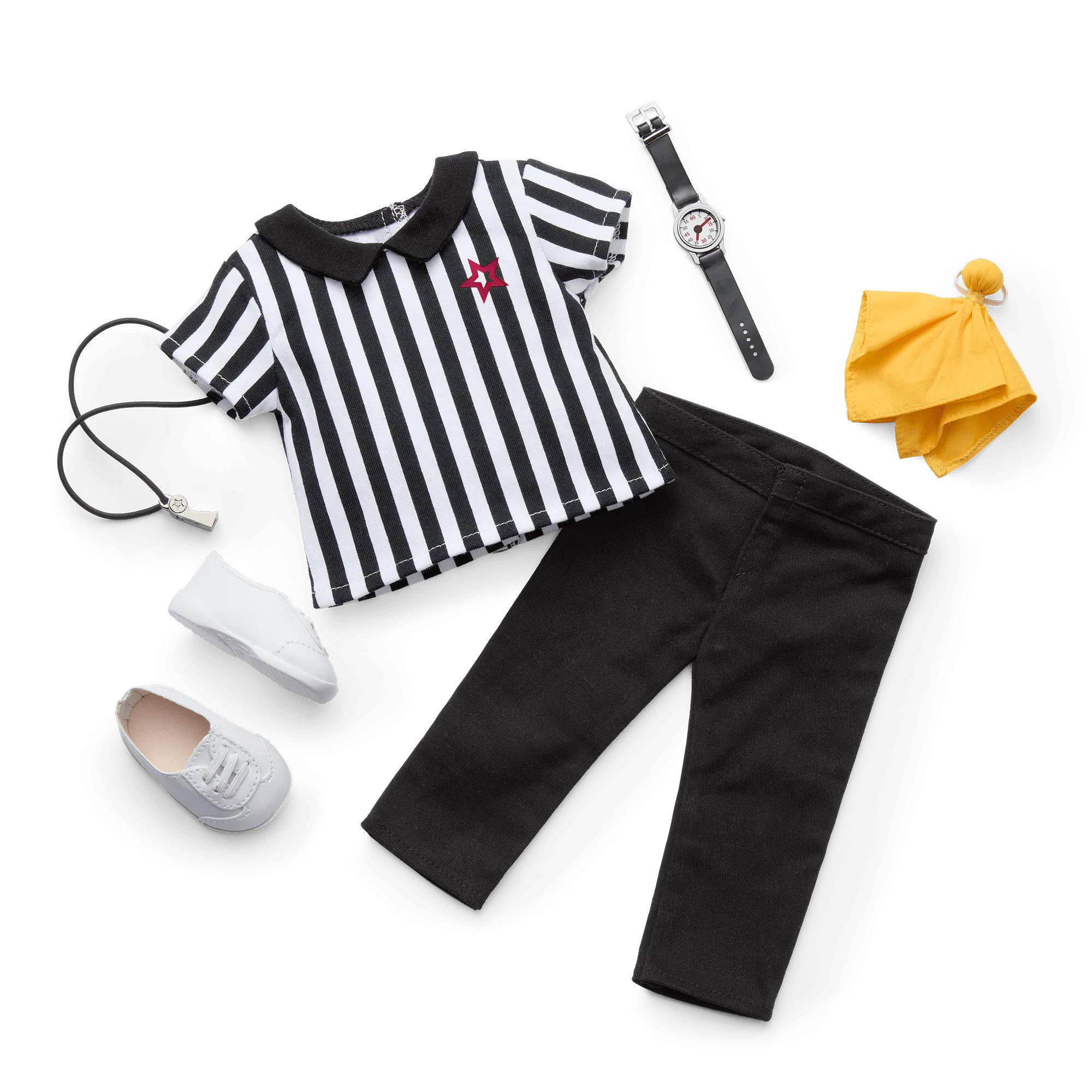Referee Outfit for 18-inch Dolls