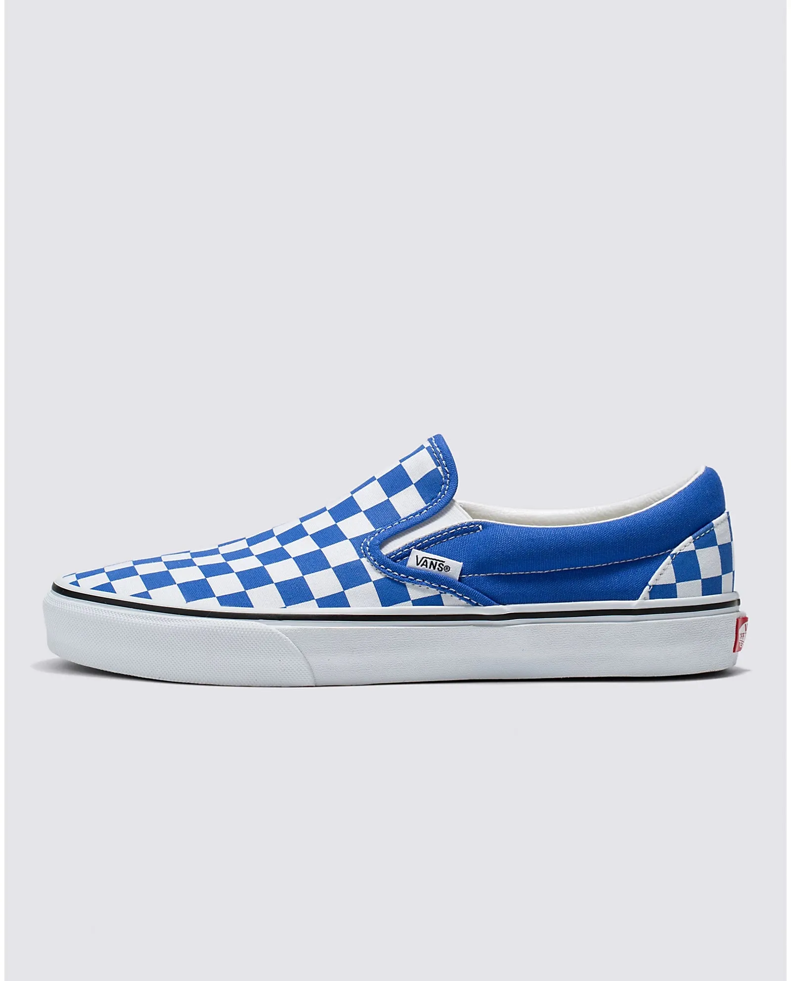 Slip On Checkerboard Dazzling Blue