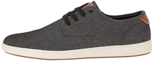 Steve Madden Men's Fenta Fashion Sneaker, Black Fabric, 9.5 M US