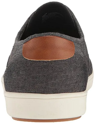 Steve Madden Men's Fenta Fashion Sneaker, Black Fabric, 9.5 M US