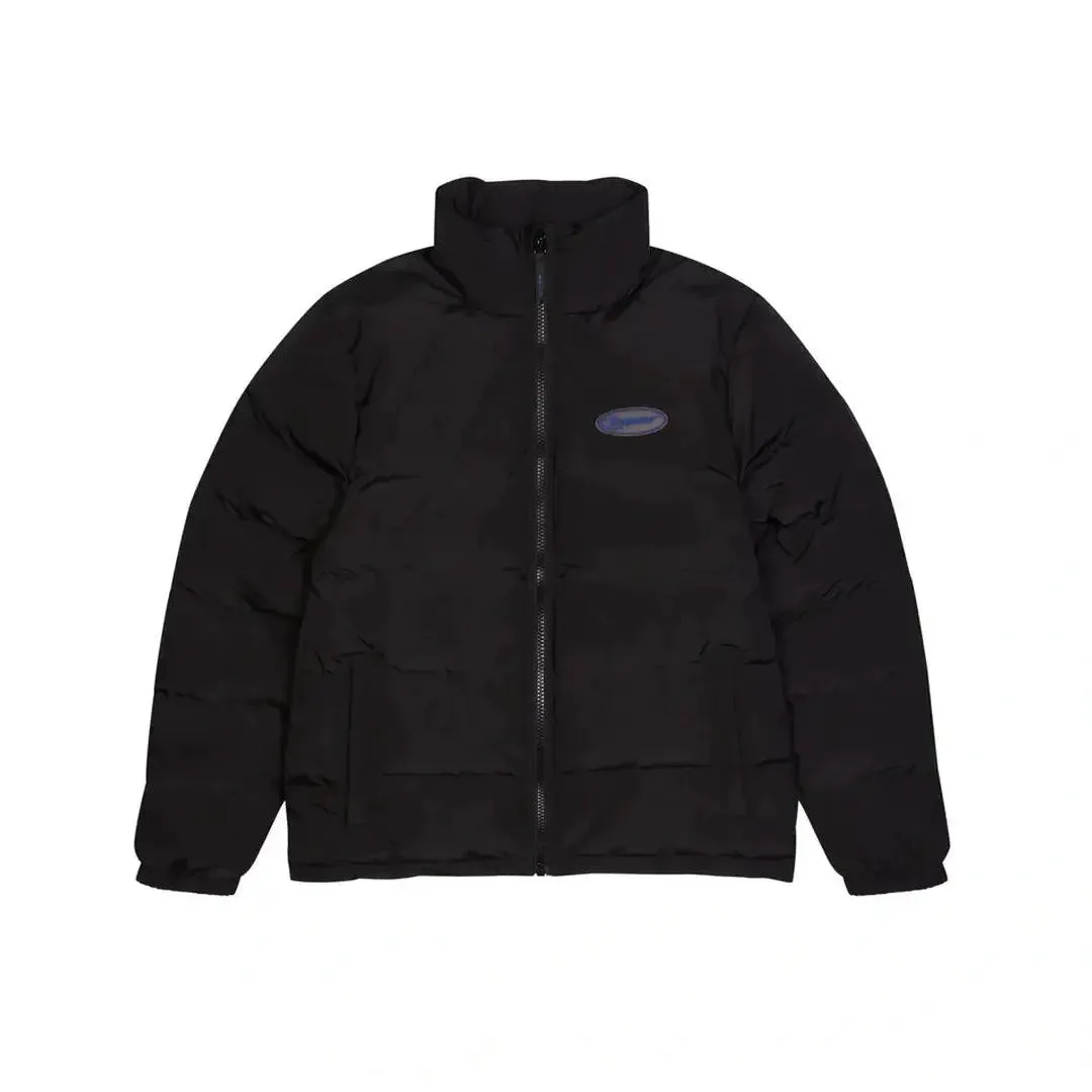 Trapstar Hyperdrive Puffer Jacket (Black/Blue)