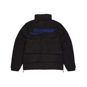 Trapstar Hyperdrive Puffer Jacket (Black/Blue)