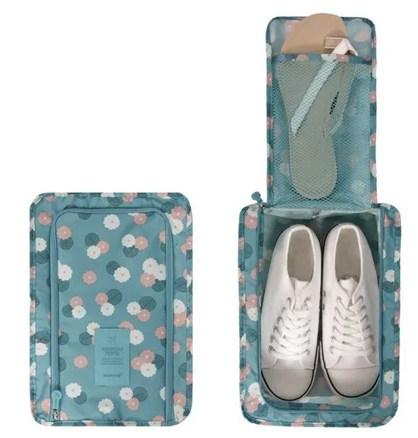 Travelling Shoes Pouch Small Printed (Random Print) - H00066