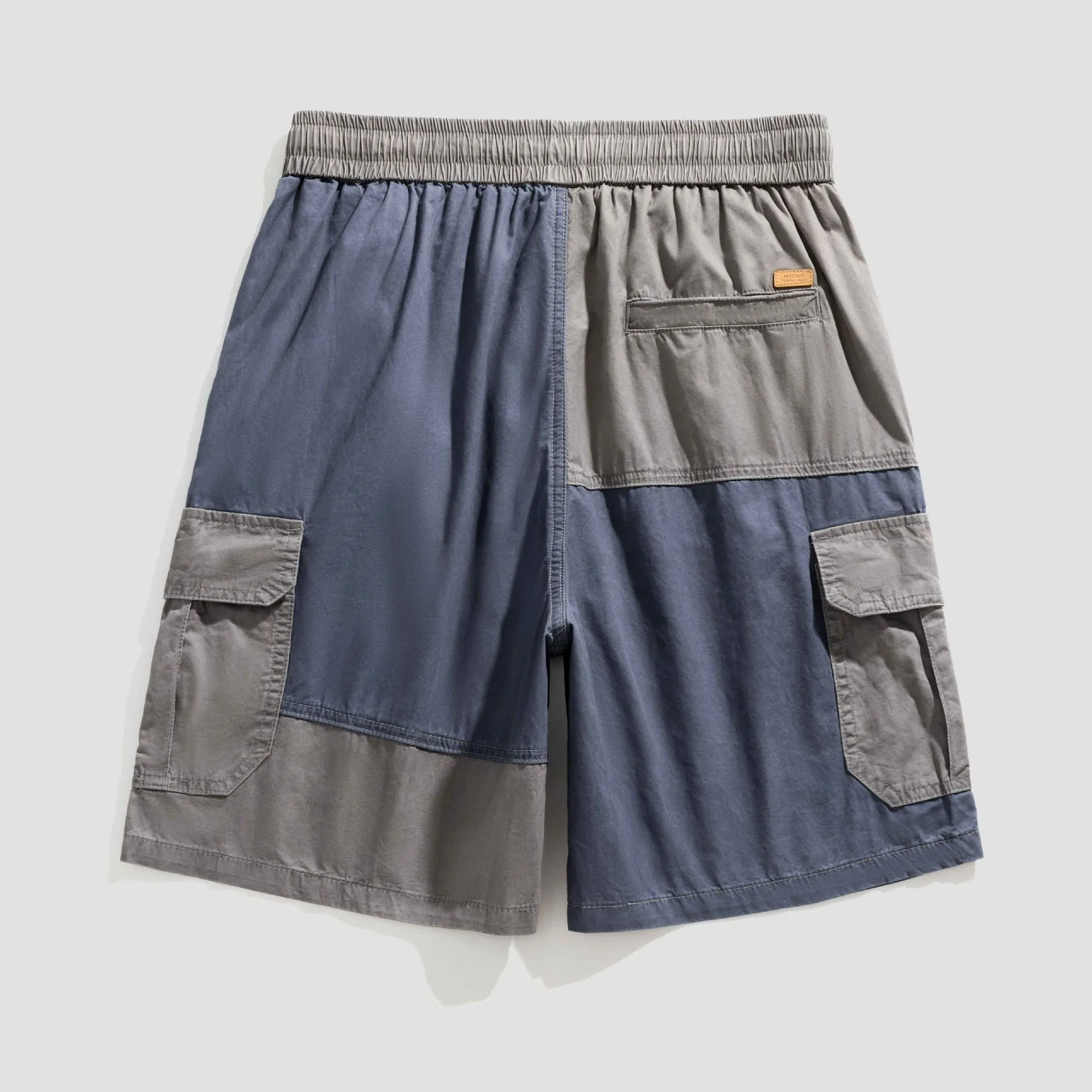 Two Tone Cargo Shorts Style