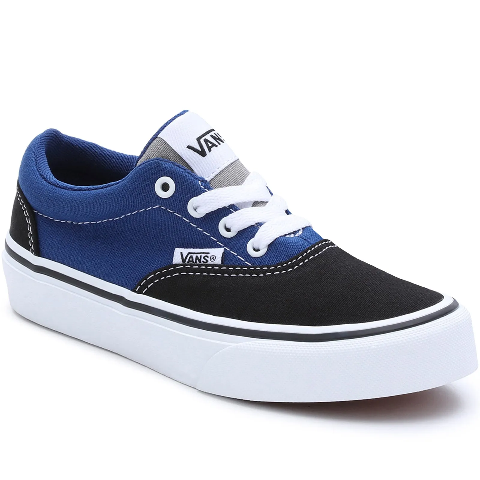 Vans Kids Doheny Colourblock Canvas Trainers - Black