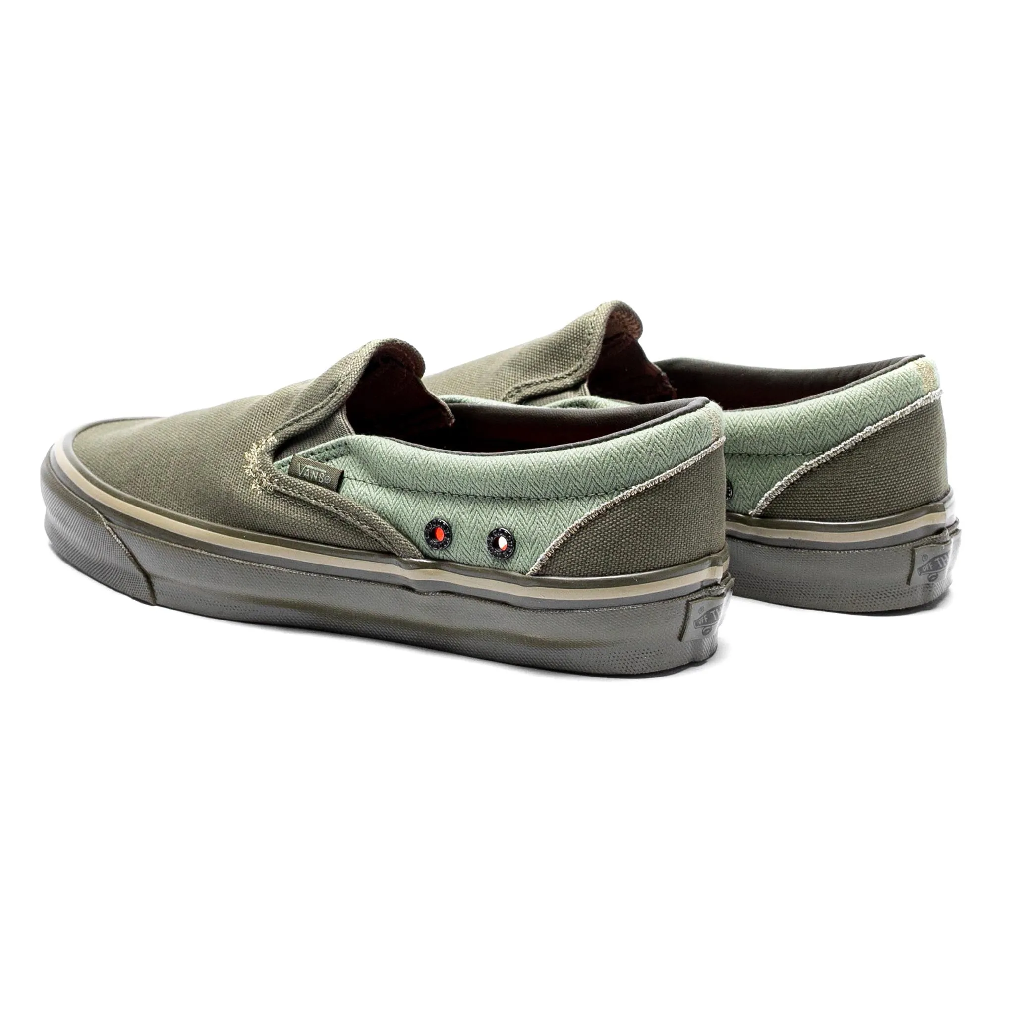 Vans Vault x Nigel Cabourn OG Classic Slip-On LX Army Mix