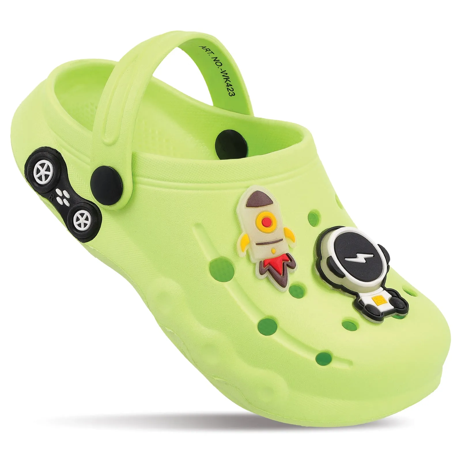 Walkaroo Kids Clogs  - WK423 Green