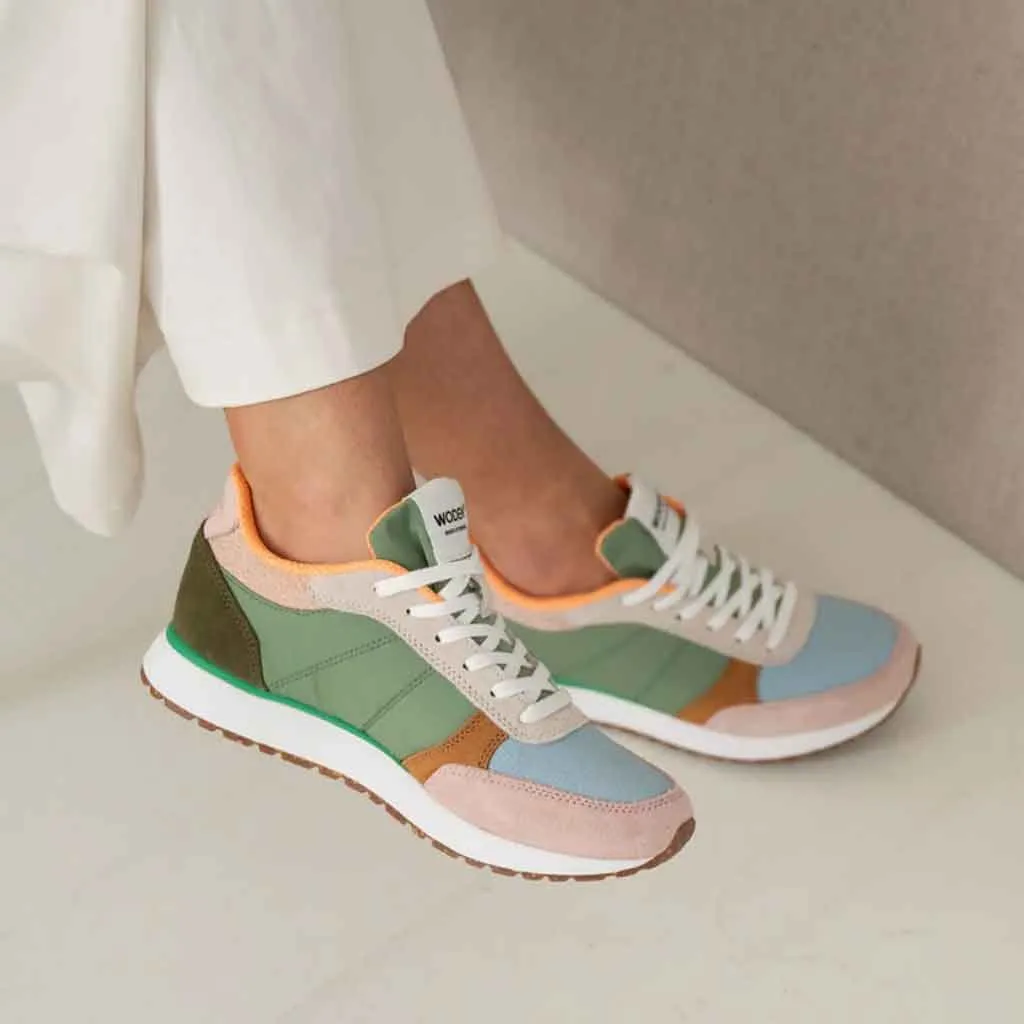 Woden Ronja Sneaker - Algae Multi