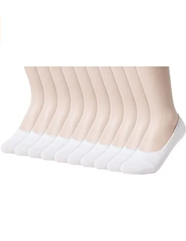 Womens Anti-Slip No Show Socks Low Cut Liner Socks 5 Colors