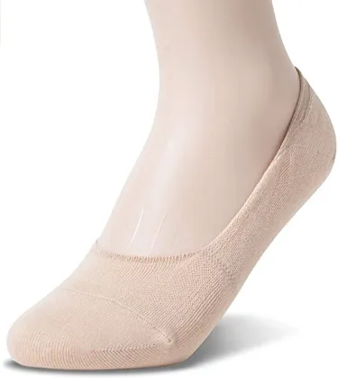 Womens Anti-Slip No Show Socks Low Cut Liner Socks 5 Colors