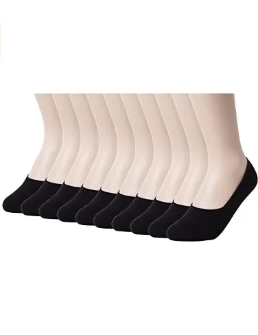 Womens Anti-Slip No Show Socks Low Cut Liner Socks 5 Colors