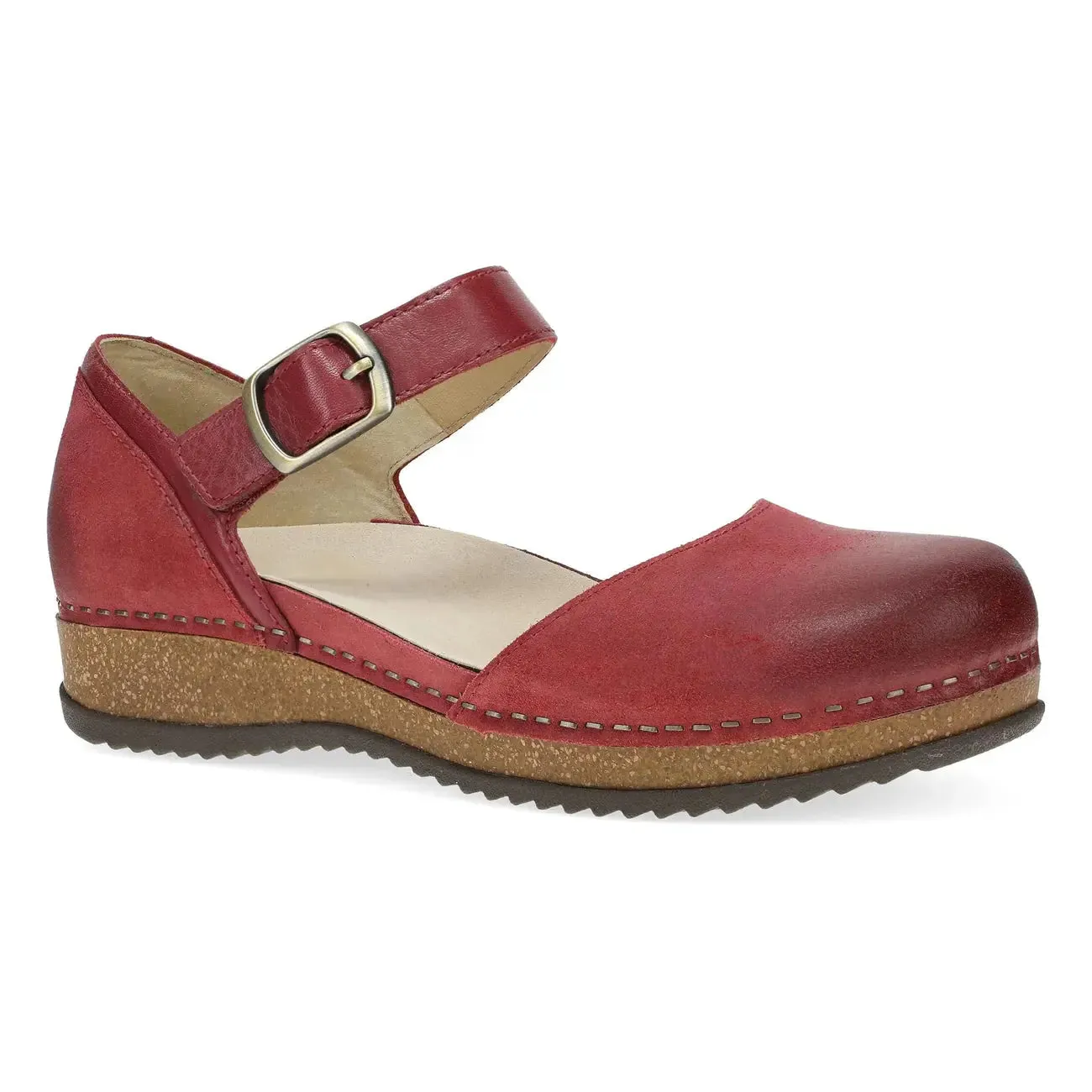 Women’s Dansko Mae Burnished Suede – Timeless Mary Jane with Lightweight Comfort